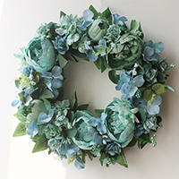 Artificial Silk Simulation Wreath Ornaments Donut wedding gift Sold By PC