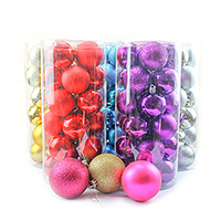 Kerstdecoratie, Plastic, Kerst sieraden & verschillende grootte voor keus, meer kleuren voor de keuze, Verkocht door Vat