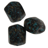 Akryl smycken pärlor, 15x18.50x14mm, Hål:Ca 2mm, Ca 119PC/Bag, Säljs av Bag