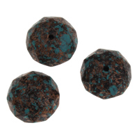 Beads Jewelry Aicrileach, 14x9.5mm, Poll:Thart 3mm, Thart 330ríomhairí pearsanta/Mála, Díolta De réir Mála