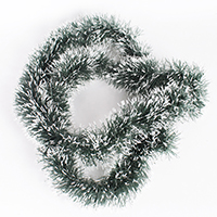 PVC-plastic Kerstversiering ornamenten, Kerst sieraden, 80mm, Per verkocht Ca 1.8 m Strand