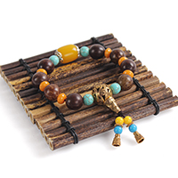 Bamboo Bracelet Display,  Square, 90x90mm, 10PC/Lot, Sold By Lot