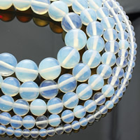 Opal Perlen, rund, verschiedene Größen vorhanden, verkauft per ca. 15 ZollInch Strang