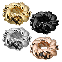 Χάντρες κοσμήματα Brass, Ορείχαλκος, επιχρυσωμένο, περισσότερα χρώματα για την επιλογή, 7.50x3.50mm, Τρύπα:Περίπου 2.5mm, 20PCs/Παρτίδα, Sold Με Παρτίδα