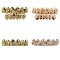 Dental Grills Brass Tooth plated Sold By Set