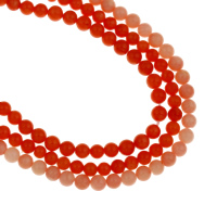 Natural Coral Beads Round 5.5mm Approx 1mm Length Approx 15.3 Inch Approx Sold By Bag
