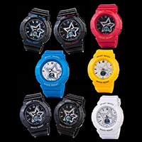 Reloj de pulsera unisex SANDA®, Caucho, con Plástico, unisexo & LED & impermeable, más colores para la opción, 43x40mm, longitud aproximado 8.5 Inch, Vendido por UD