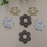 Brass Cabochon Flower plated nickel lead & cadmium free 20mm Approx 3.5mm Sold By Bag