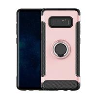 Mobile Phone Cases TPU with PC Plastic Rectangle for SAMSUNG Note8 & frosted Sold By PC