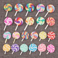 Mobile Phone DIY Decoration Polymer Clay Lollipop - Sold By PC