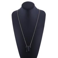 Zinek svetr řetěz náhrdelník, s Krystal, barva pozlacený, oválný řetězu & pro ženy, olovo a kadmium zdarma, 800mm, Prodáno za Cca 31.5 inch Strand