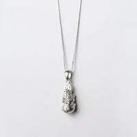 925 Sterling Silver Pendant Fabulous Wild Beast for woman Approx 1-3mm Sold By PC