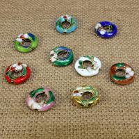 Cloisonne Beads handmade hollow 15mm Approx 1.5mm Sold By Bag