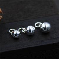 925 Sterling Silver Bell Charm Approx 2-3mm Sold By Lot