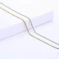 Stainless Steel Chain Necklace plated for man 6mm Sold Per Approx 21.6 Inch Strand