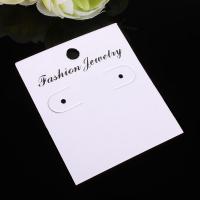 Paper Earring Card with letter pattern Sold By Lot