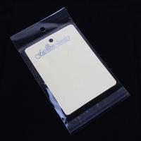 Plastic OPP Jewelry Bags, transparent, 90x160mm, 1000PCs/Lot, Sold By Lot