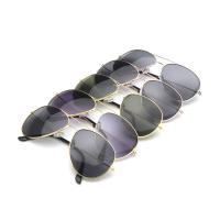 Gafas de sol de moda
, aleación de zinc, con Plástico PC & resina, chapado, contra la radiación ultravioleta & unisexo, más colores para la opción, libre de níquel, plomo & cadmio, 136x48x126mm, Vendido por UD