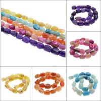 Flat Flower Agate Beads, more colors for choice, 18x21mm, Hole:Approx 2mm, Approx 20PCs/Strand, Sold Per Approx 16.1 Inch Strand
