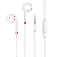 Earphone, TPE, plated, for 3.5mm computer interface device, more colors for choice, Length:Approx 47.2 Inch, Sold By PC