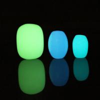 Fluorescent Powder Stone Beads Drum & luminated Approx 1mm Sold By PC