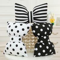 PP Cotton Cushion with Cloth Bowknot Sold By PC