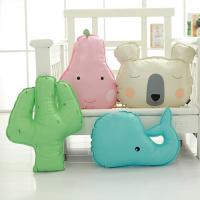 PP Cotton Cushion with PU Leather for children Sold By PC