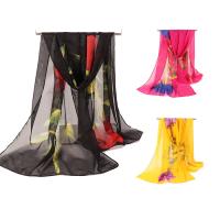 Gasa bufanda y mantón, Rectángular, para mujer, más colores para la opción, 160x50cm, 10PCs/Bolsa, Vendido por Bolsa