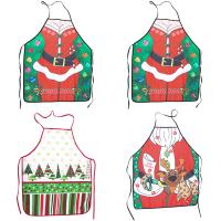 Polyester Kerst schorten, verschillende ontwerpen voor de keuze, 58x17cm, Verkocht door PC