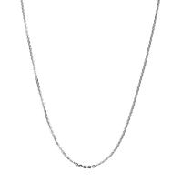 925 Sterling Silver Necklace Chain, with packing box & different length for choice & oval chain, 1.80x1.30x0.20mm, Sold By Strand