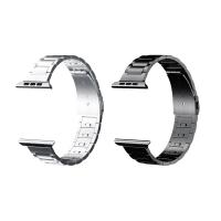 Stainless Steel Watch Band plated for apple watch & Unisex Length Approx 9 Inch Sold By PC