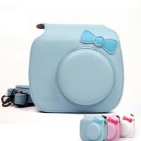PU Leather Camera Bag, for Polaroid mini8/8 /9, more colors for choice, 138x125x78mm, Sold By PC