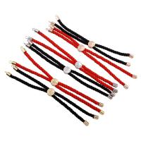 Nylon Cord Bracelet Cord with Zinc Alloy Stick plated adjustable lead & cadmium free Approx 2mm Sold Per Approx 7.5 Inch Strand