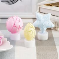 Plastic Night Light brushwork with LED light mixed colors Sold By Set