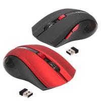 Plastik ABS Bezprzewodowa mysz, Bezprzewodowy & z interfejsem USB, dostępnych więcej kolorów, 117x65.50x38mm, sprzedane przez PC