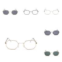 Fashion Sunglasses Metal Alloy with Acrylic plated break proof & for woman Sold By PC