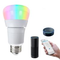 LED Saving Light Bulbs  Zinc Alloy with PC Plastic Epistar LED & 7 LED mood light & With Remote Control Sold By Lot