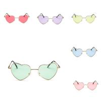 Fashion Sunglasses Metal Alloy with Acrylic plated break proof & for woman Sold By PC