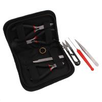 Nylon Jewelry Tool Set with Plastic & Stainless Steel multifunctional black Sold By Set