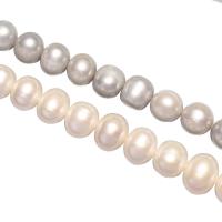Bulvių išauginti gėlavandenių perlų karoliukai, Gėlo vandens perlų, Bulvė, natūralus, daugiau spalvų pasirinkimas, 9mm, Skylė:Apytiksliai 0.8mm, Parduota už Apytiksliai 15 Inch Strand