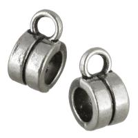 Zinc Alloy Bail Beads antique silver color plated nickel lead & cadmium free Approx 2mm 4mm Sold By Lot