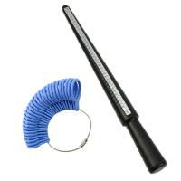 Plastic Measuring Ring Set Measuring Ring & Ring Mandrel durable Approx 5mm Sold By Set