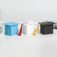 Papel Caja de caramelo de boda, Sostenible, más colores para la opción, 60x60x60mm, 50PCs/Grupo, Vendido por Grupo
