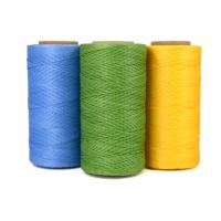 Ledning af polyester, Terylene Cord, med plast spole, flere farver til valg, 0.8mm, 48x101x31mm, Ca. 260m/PC, Solgt af PC