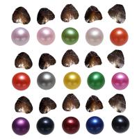Freshwater Cultured Love Wish Pearl Oyster, Freshwater Pearl, Potato, mixed colors, 7-8mm, 15PCs/Lot, Sold By Lot