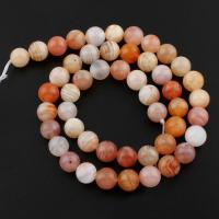 Natürliche Botswana Achat Perlen, rund, verschiedene Größen vorhanden, Bohrung:ca. 1mm, verkauft per ca. 15 ZollInch Strang