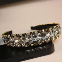 Hair Bands Crystal Hot Fix for woman & with rhinestone 25mm Sold By PC