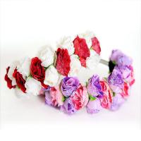 Mixed Hair Accessories Cloth Flower for woman Sold By PC