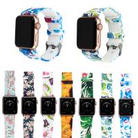 Watch Bands Silicone plated for Apple Watch  Length Approx 7 Inch Sold By PC