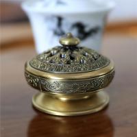 Zinc Alloy Incense Burner plated hollow Sold By PC